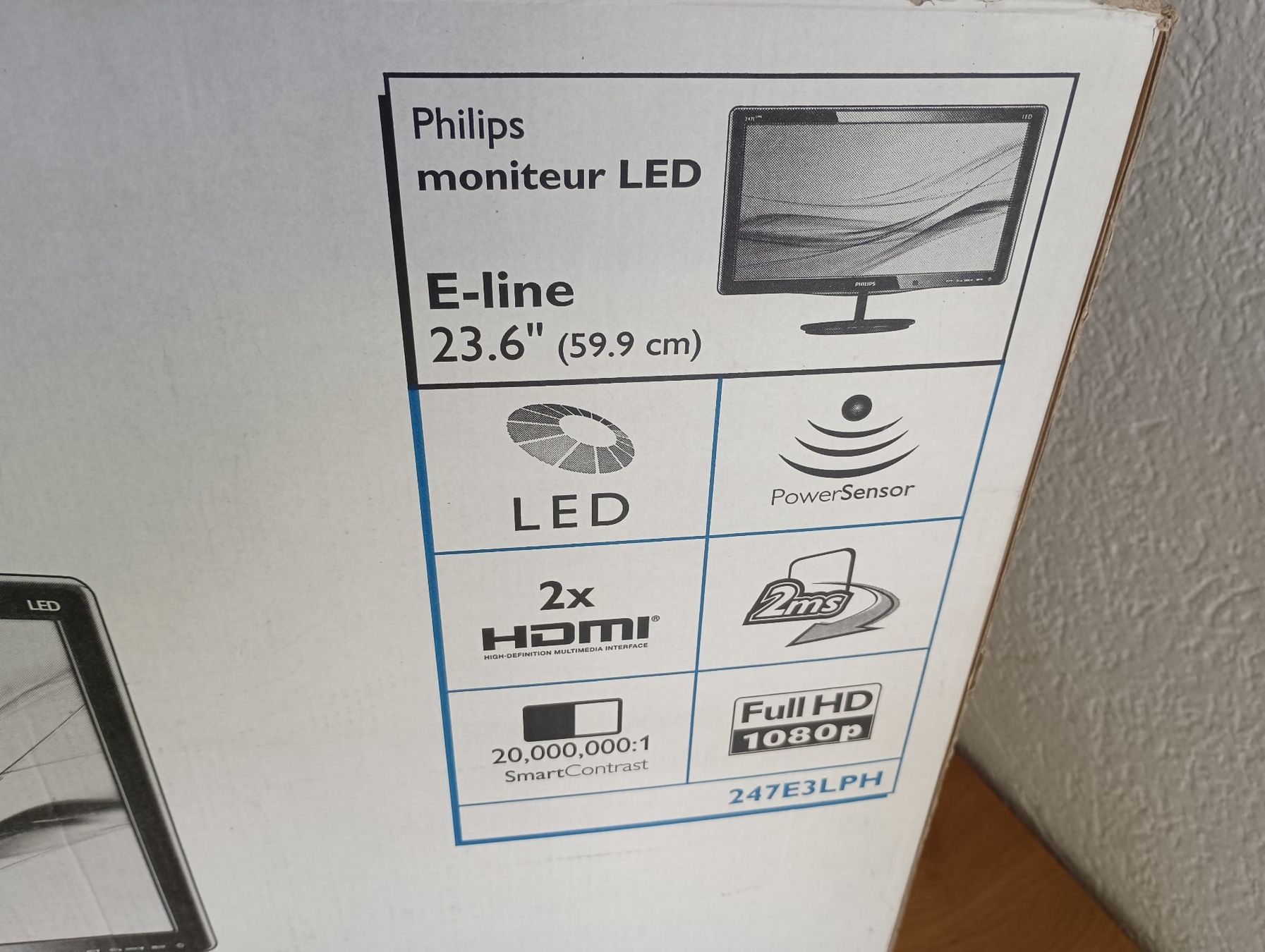 Philips Monitore: Monitor Philips 23.6" 247E3LPH – Gebraucht aus Basel von Jbeu06 1