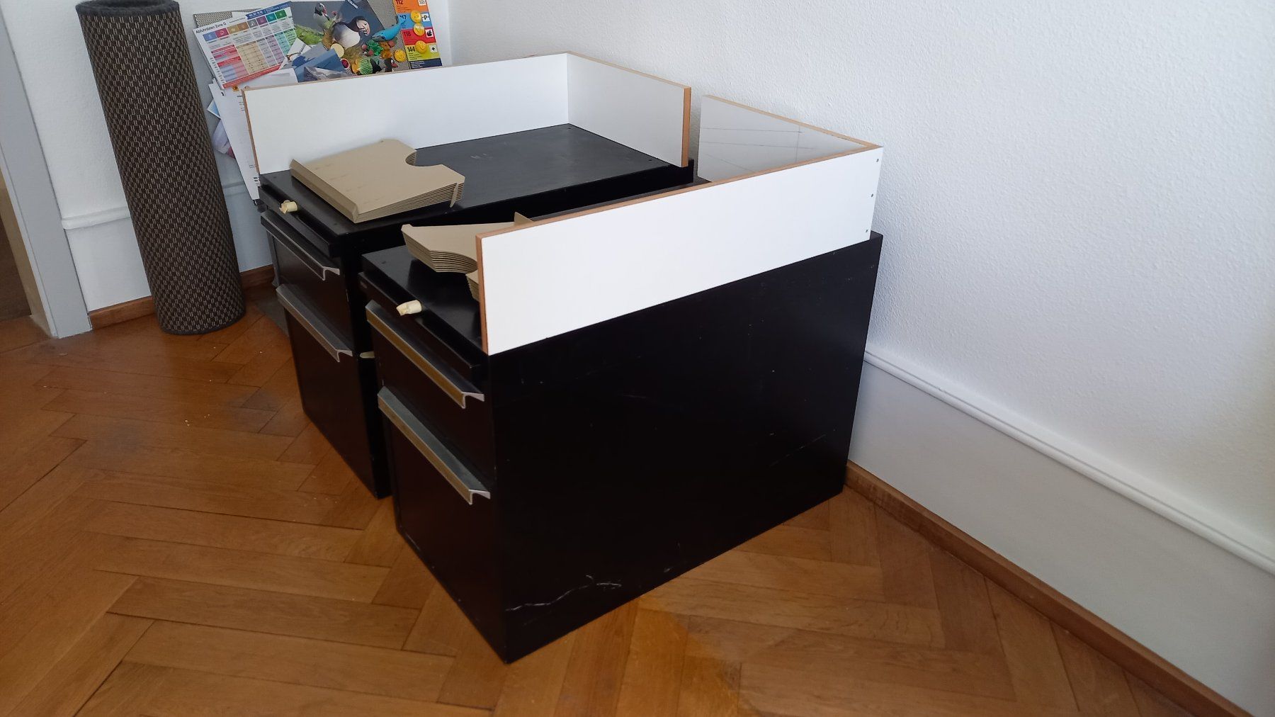 Bigla Cassettiere: 2 Stk. Bigla Metallkorpus schwarz – Usato da Basel venduto da jourbs 5