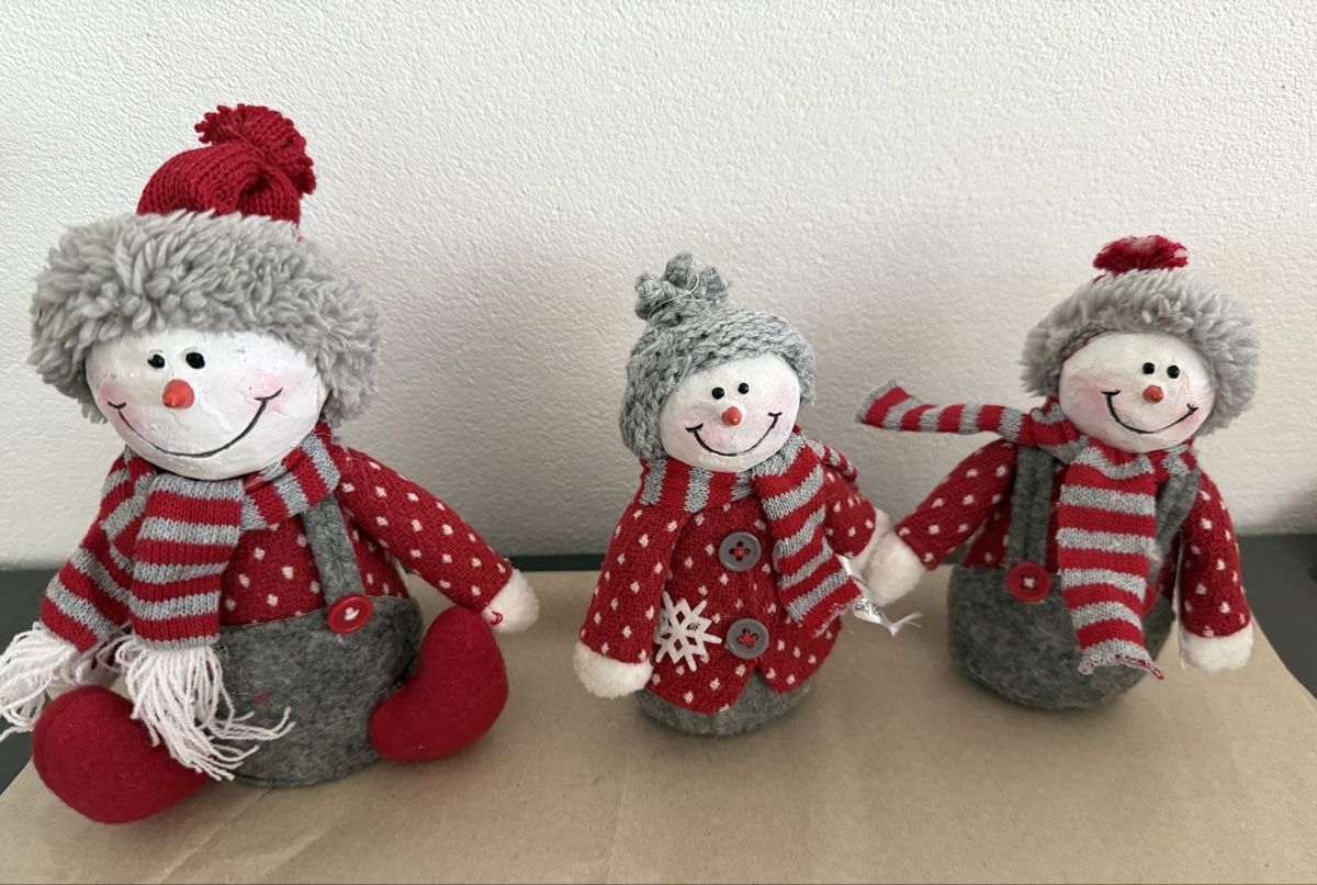 Migros Tutte le decorazioni: Schneemänner 3 Stück – Usato da Pfeffikon LU venduto da pepino17