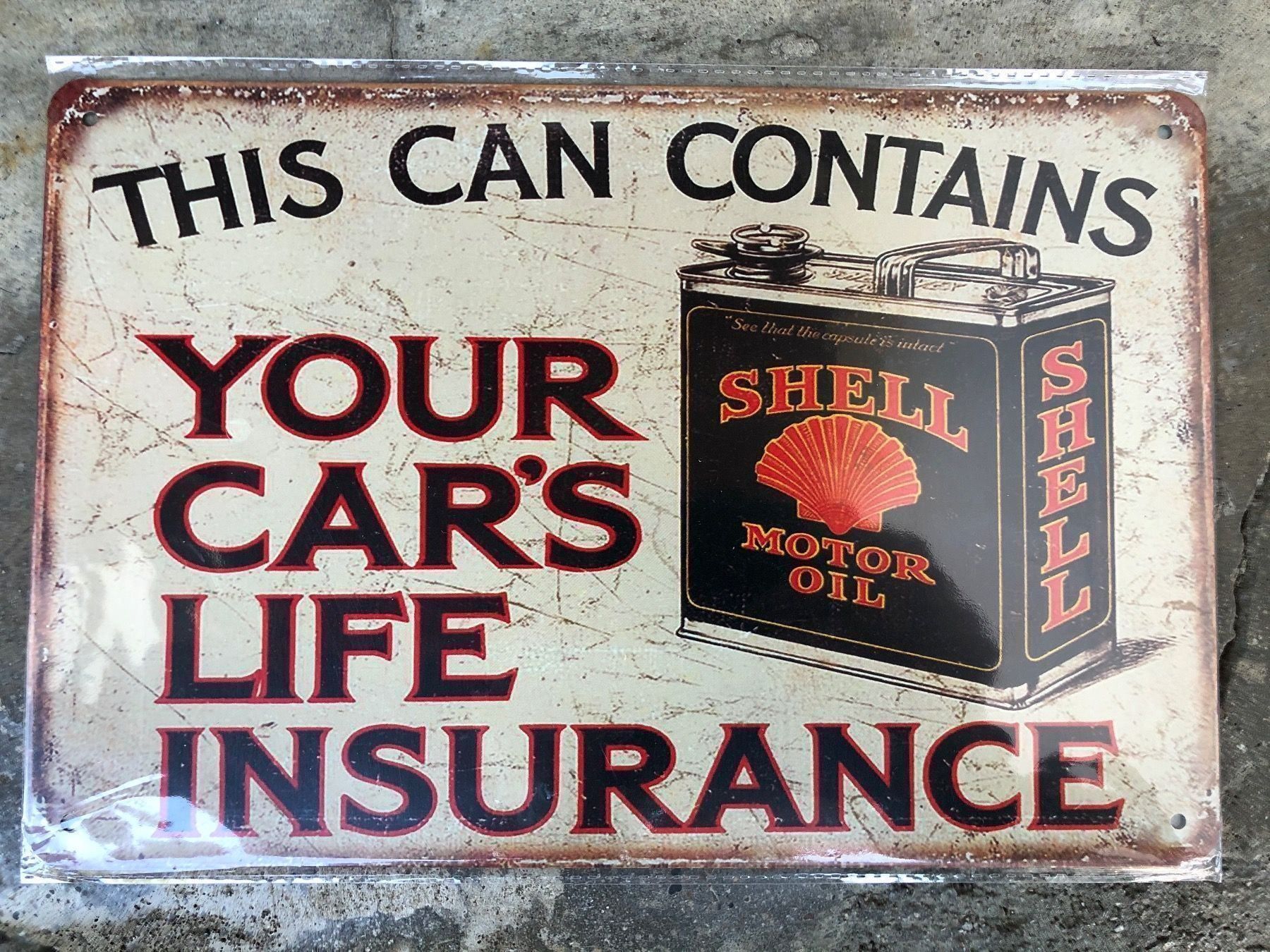 Ecriteaux: Shell motor oil werbung classic – Neuf (Voir description) à Reinach AG par rares75