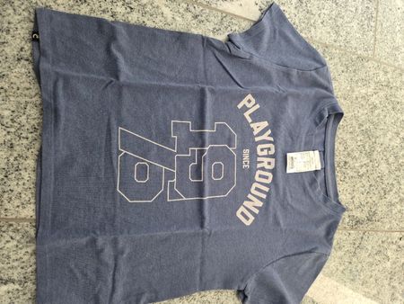 T-Shirt Decathlon blau, Grösse 123-130 cm (7-8 j)
