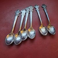 6 Rolex Bucherer Sammlerlöffel Zurich Set gebraucht
