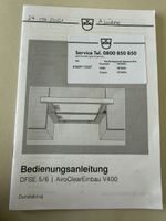Dunst Abzug  AiroclearEinbau V400 DFSE 6