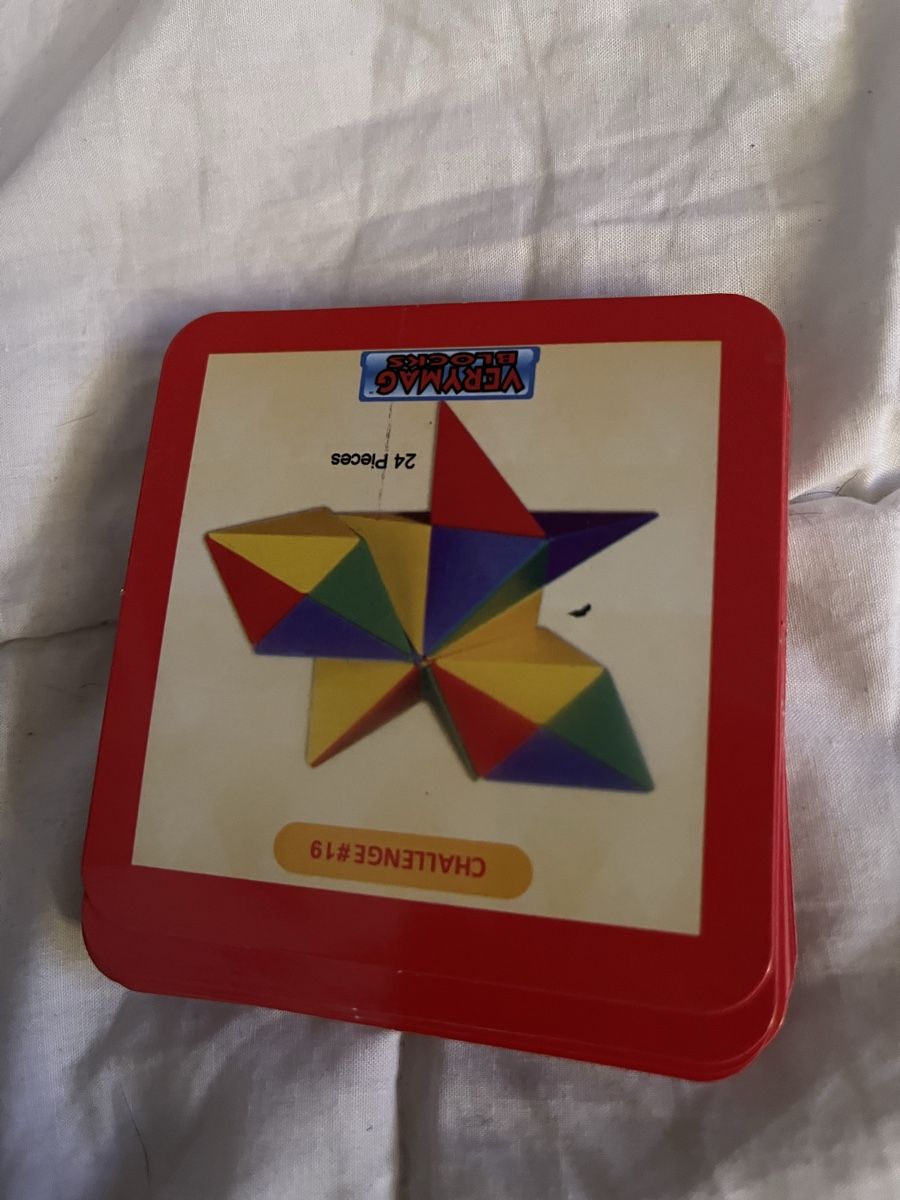 Giochi: Magnetisches Tangram Cube Geduldspiel – Usato da Hindelbank venduto da Warentaxi 2