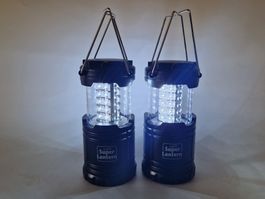 2x Super Lantern Campingleuchten