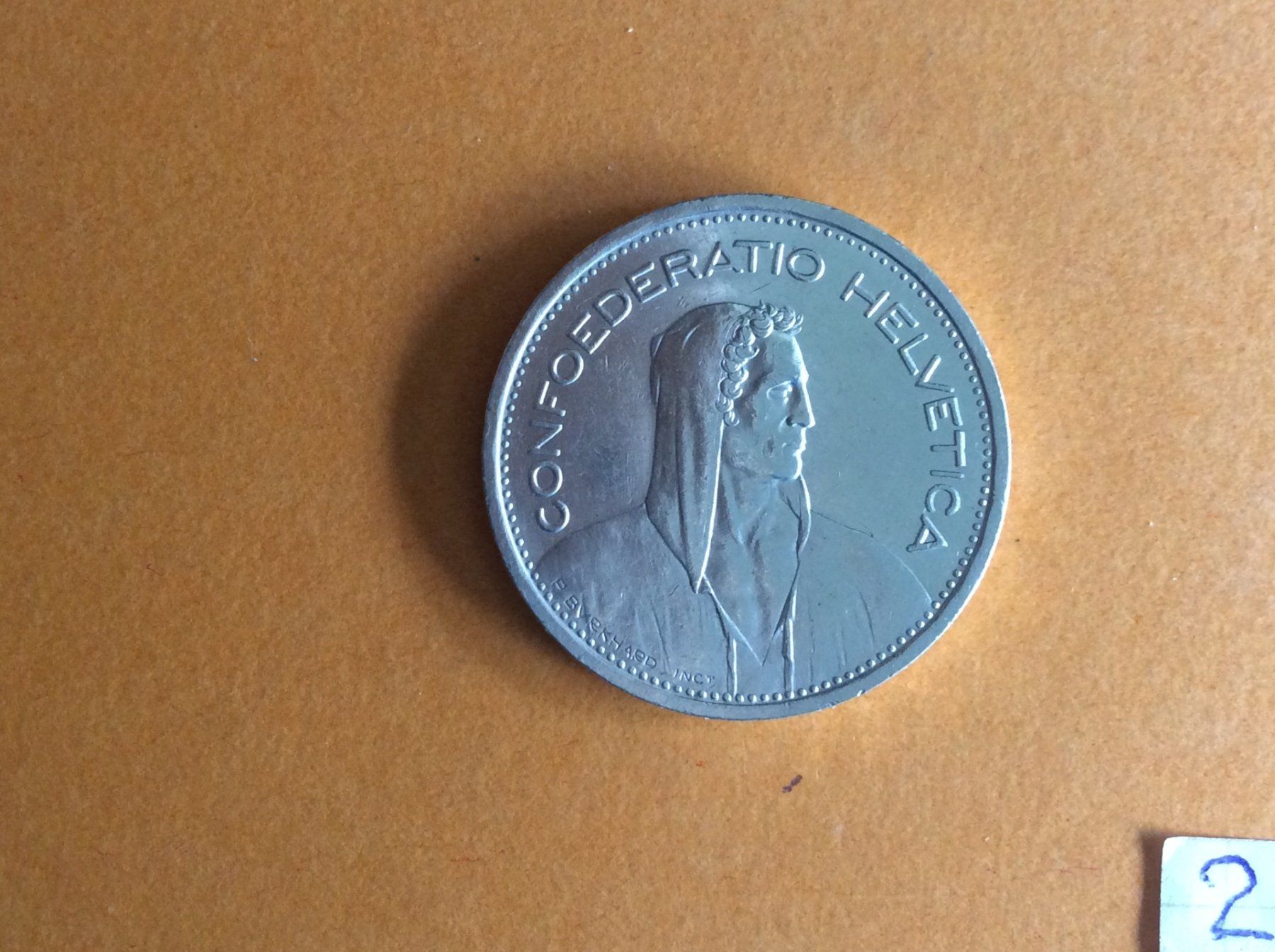Tutti le monete: 5 francs  1954  Belle – Usato da Genève venduto da pie_fh2d 1