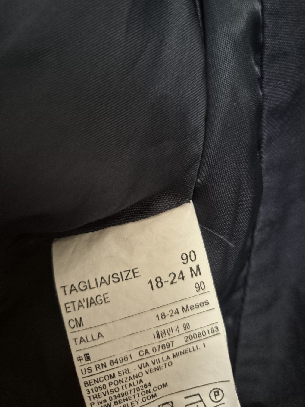Benetton Giacche: Benetton Blazer Grösse 90 Top Zustand – Usato da Zürich venduto da Inanina 3