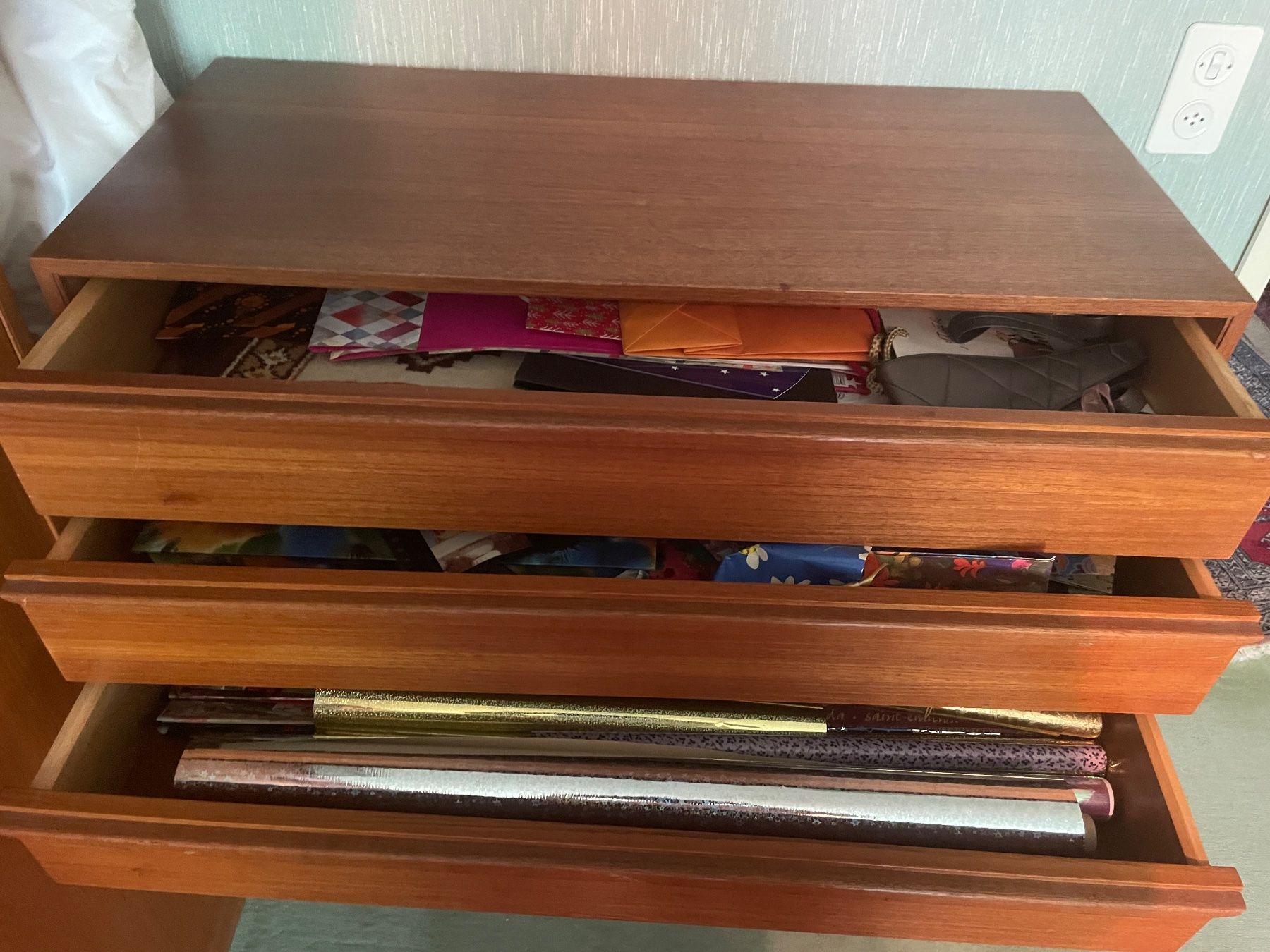 Cassettiere: Mid Century Kommode mit Schubladen – Usato da Volketswil venduto da rubin74 3