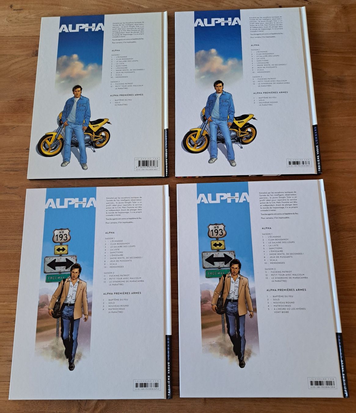 Comics: Alpha 1ères armes Tomes 1-2-3-5 TBE EO – Gebraucht aus Biel/Bienne von ESOXMAN 1