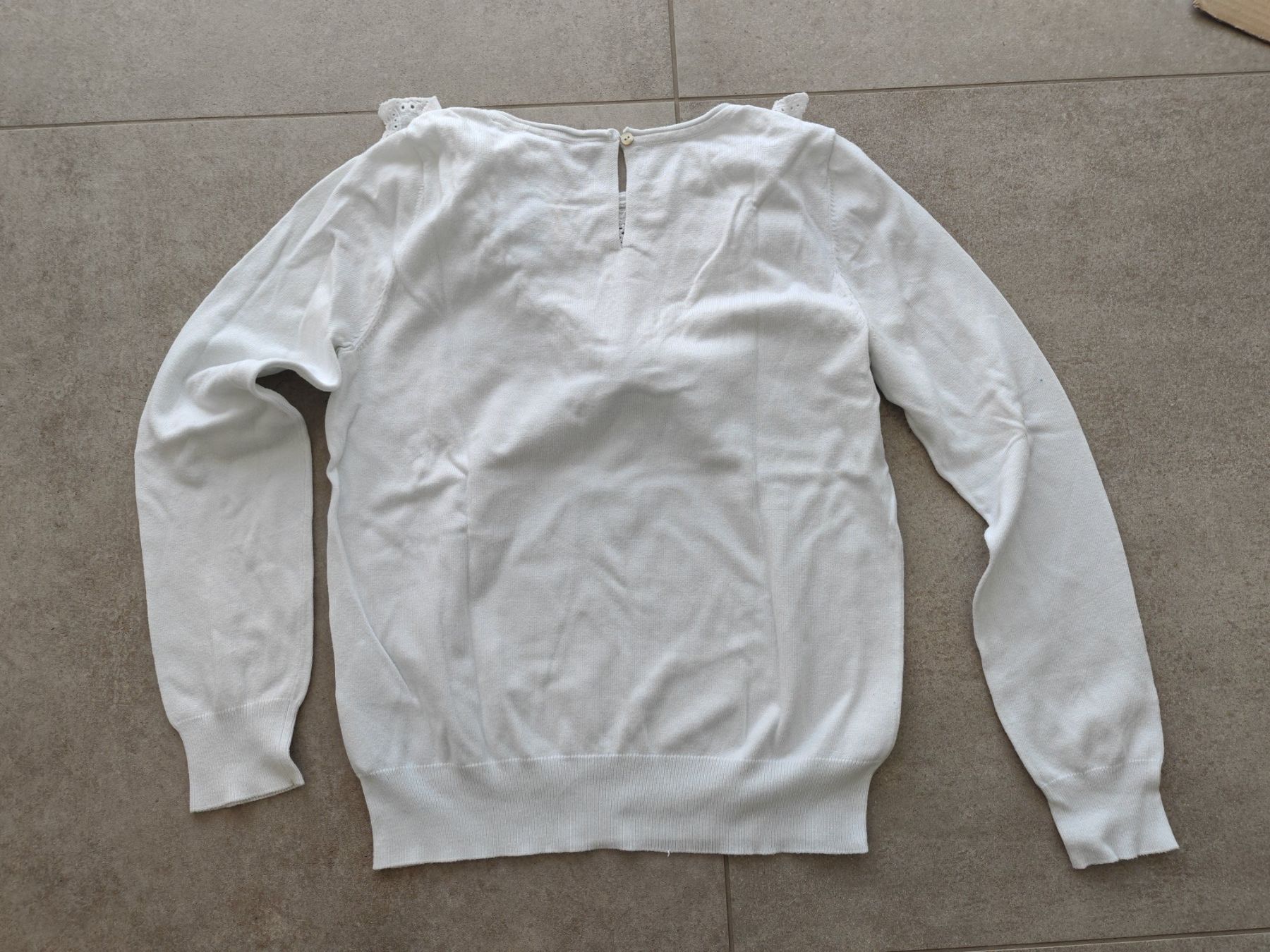 Nafnaf Maglioni & Felpe: Pull Blanc Dentelle Naf Naf taille S – Usato da Longirod venduto da ali_nsd5 2