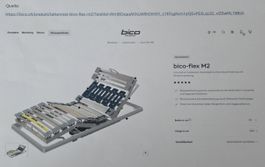 Neues höhenverstellbares Bico Bett inkl. Matratze & Rost