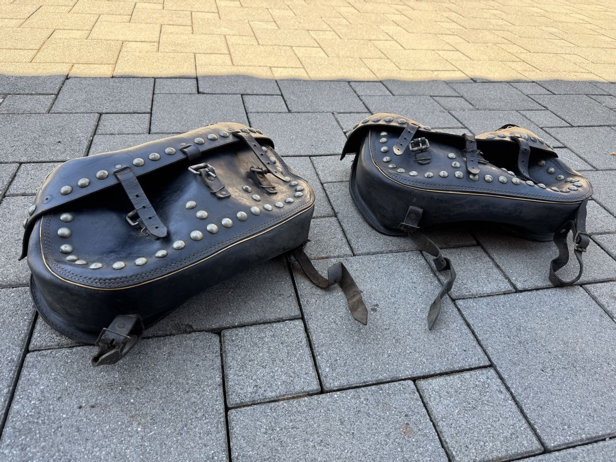 Harley-Davidson Tutti i ricambio per moto: Satteltaschen Panhead Harley Oldtimer Leder – Usato da Aathal-Seegräben venduto da Romeo8607 5