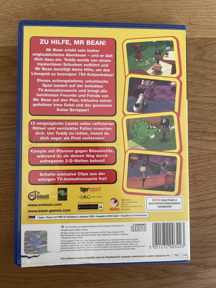 Spiele: Mr Bean Ps2 – Gebraucht aus Hagendorn von masterchieff 1