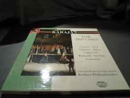 Schallplatte Verdi Don Carlo, Karajan, 3 LP's