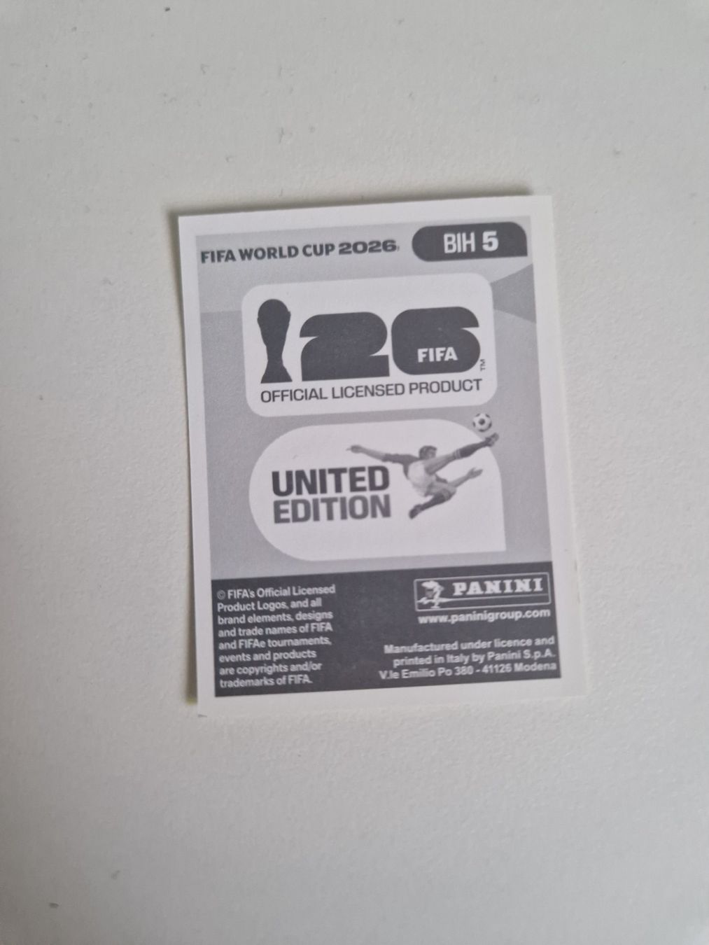 Panini Sammelbilder & Trading cards: Panini Sticker BIH5 – Neu (gemäss Beschreibung) aus Stüsslingen von white_angel86 1