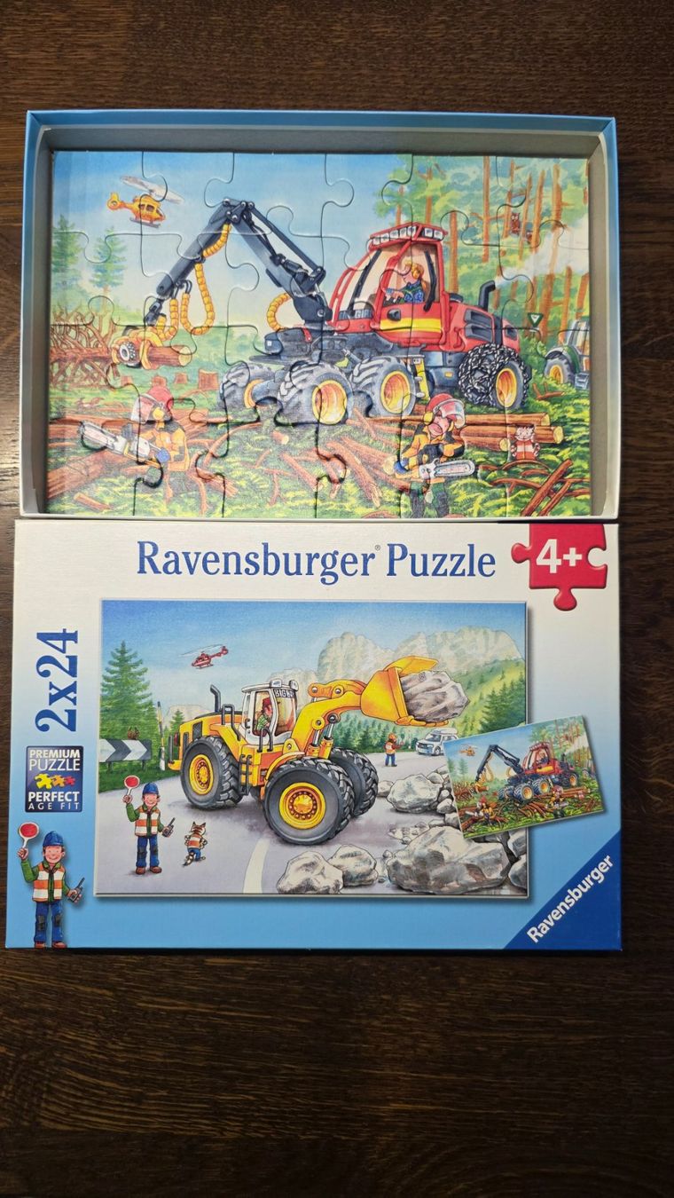 Puzzles: Ravensburger Puzzle 2 x 24 4+ – D'occasion à Wangen SZ par Charlie_Firpo