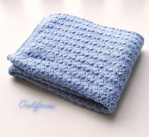 Babydecke Gehäkelt  – 95 × 70 cm