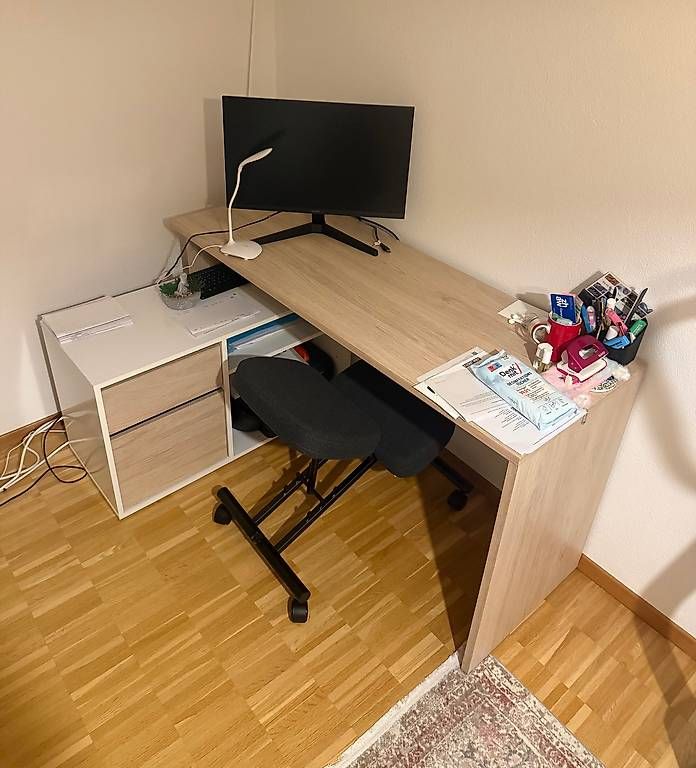Bureaux: Bürotisch inkl. Korpus – D'occasion à Bassersdorf par klu14 1