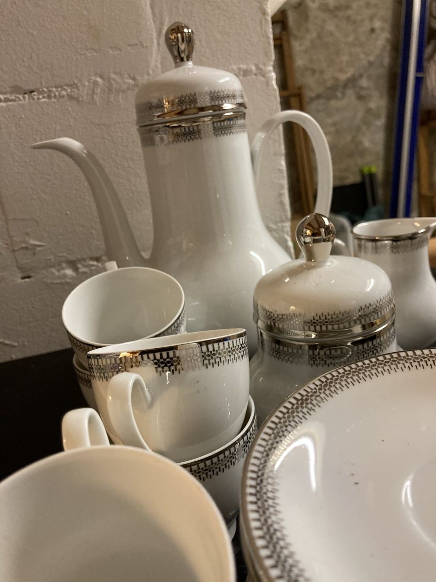 Set di piatti: Vintage Kaffeeset späte 60er Jahre – Usato da Ottikon venduto da lo99 2
