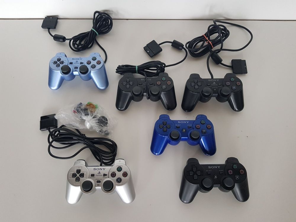 PS2 und PS3 Controllers 6 Stück Ersatzteile/ Defekt Kaufen auf Ricardo