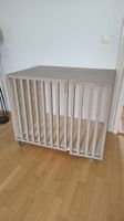 Hundebox aus Holz auf Rollen (1 CHF)