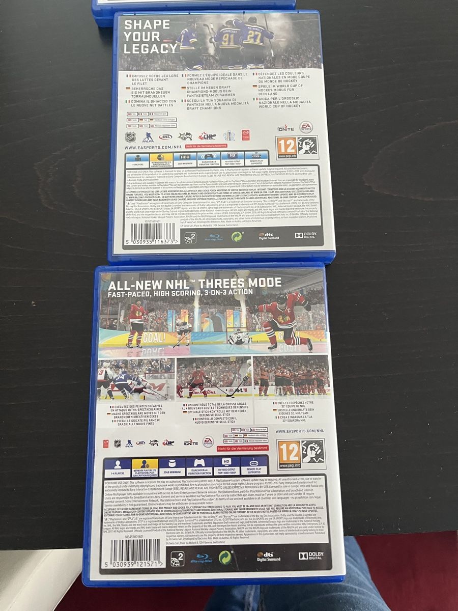 Giochi: PS4  NHL 15,16,17,18 – Nuovo (secondo la descrizione) da Bassersdorf venduto da Rosa667 8