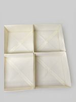 Faltbare Schubladen-Organizer / Aufbewahrungsboxen – 4x Gros