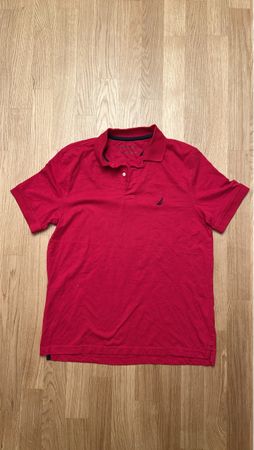 Nautica Poloshirt, Herren, Grösse M Rot