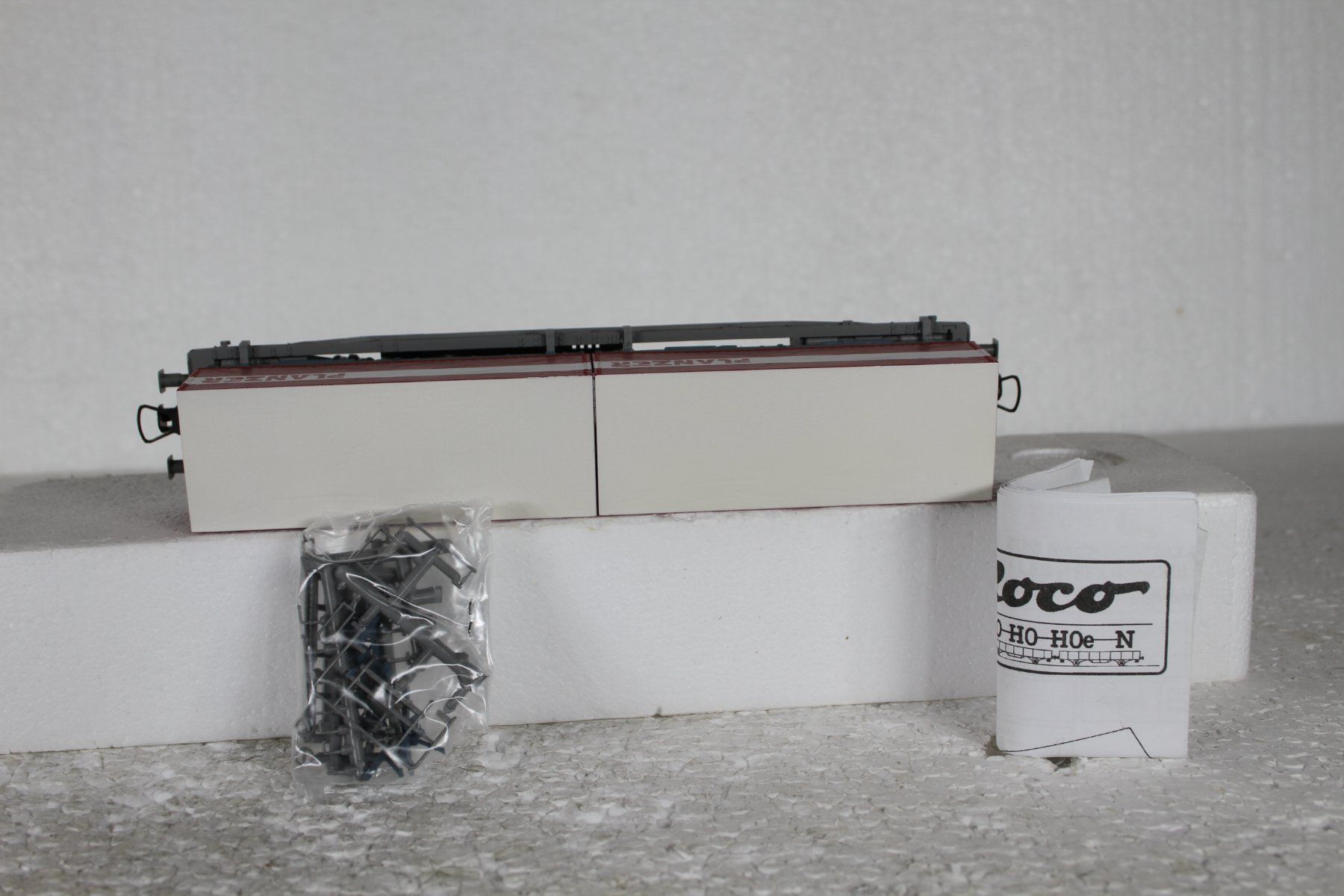 Roco Modellini di ferrovie: Roco 47027 SBB Taschenwagen Hupac Planzer – Usato da Triesen venduto da gleis8 6