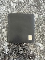 Braunbüffel Portemonnaie Leder Schwarz     NEU   ( ! )