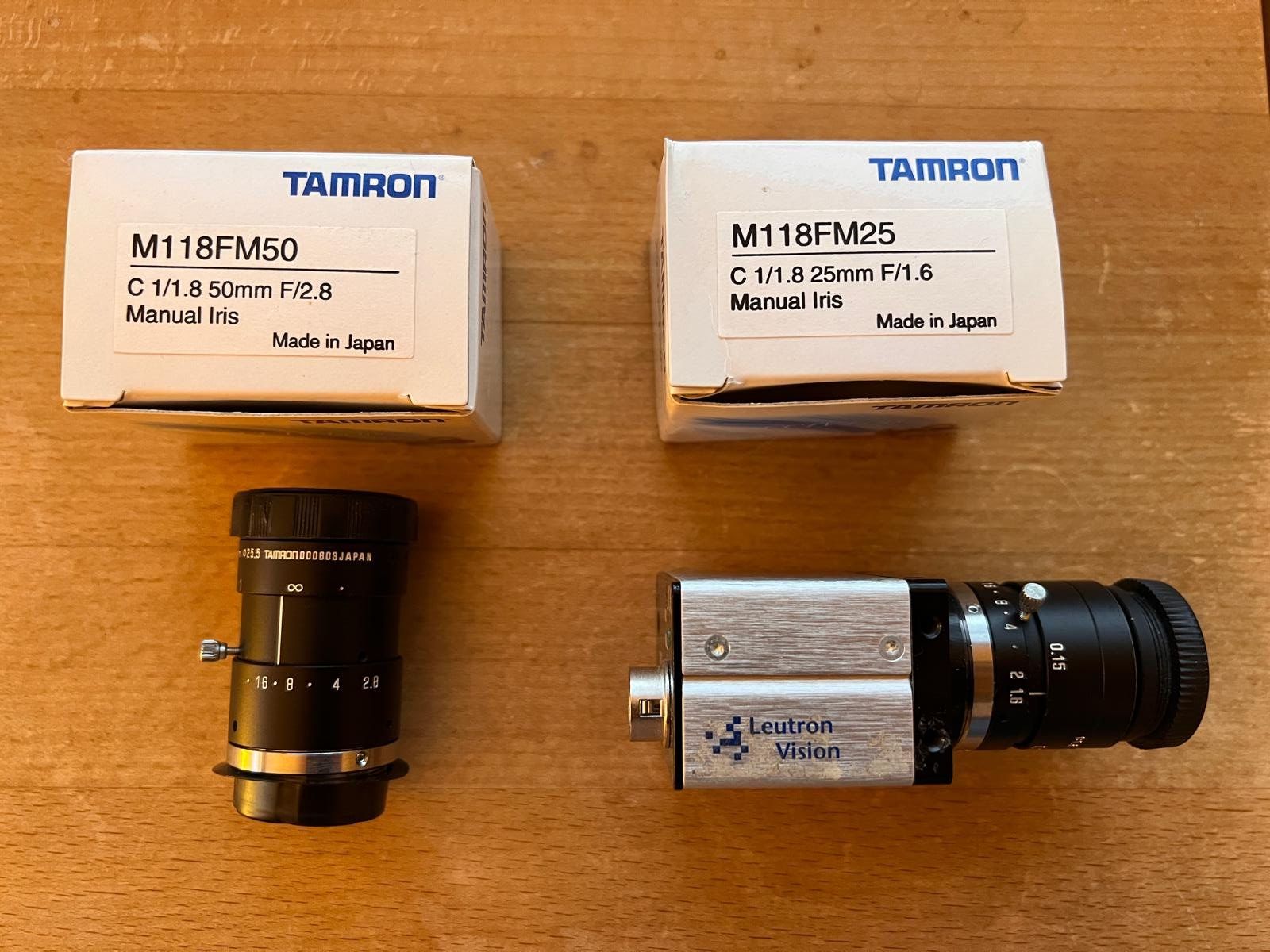Videocamere: Leutron Vision PicSight USB2 Kamera + 2 Tamron Obj. – Usato da Arlesheim venduto da Haks