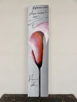 BILD GEMÄLDE BLUMEN CALLA BLUME PFLANZE