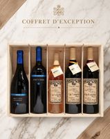 Coffret de vin 🍷 d’exception x bouteille 75cl