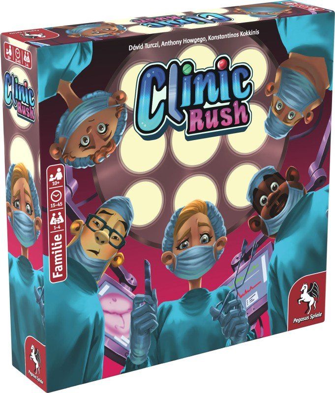 Pegasus Spiele Jeux: Spiel Clinic Rush – Neuf avec emballage d'origine à Uster par Ludit