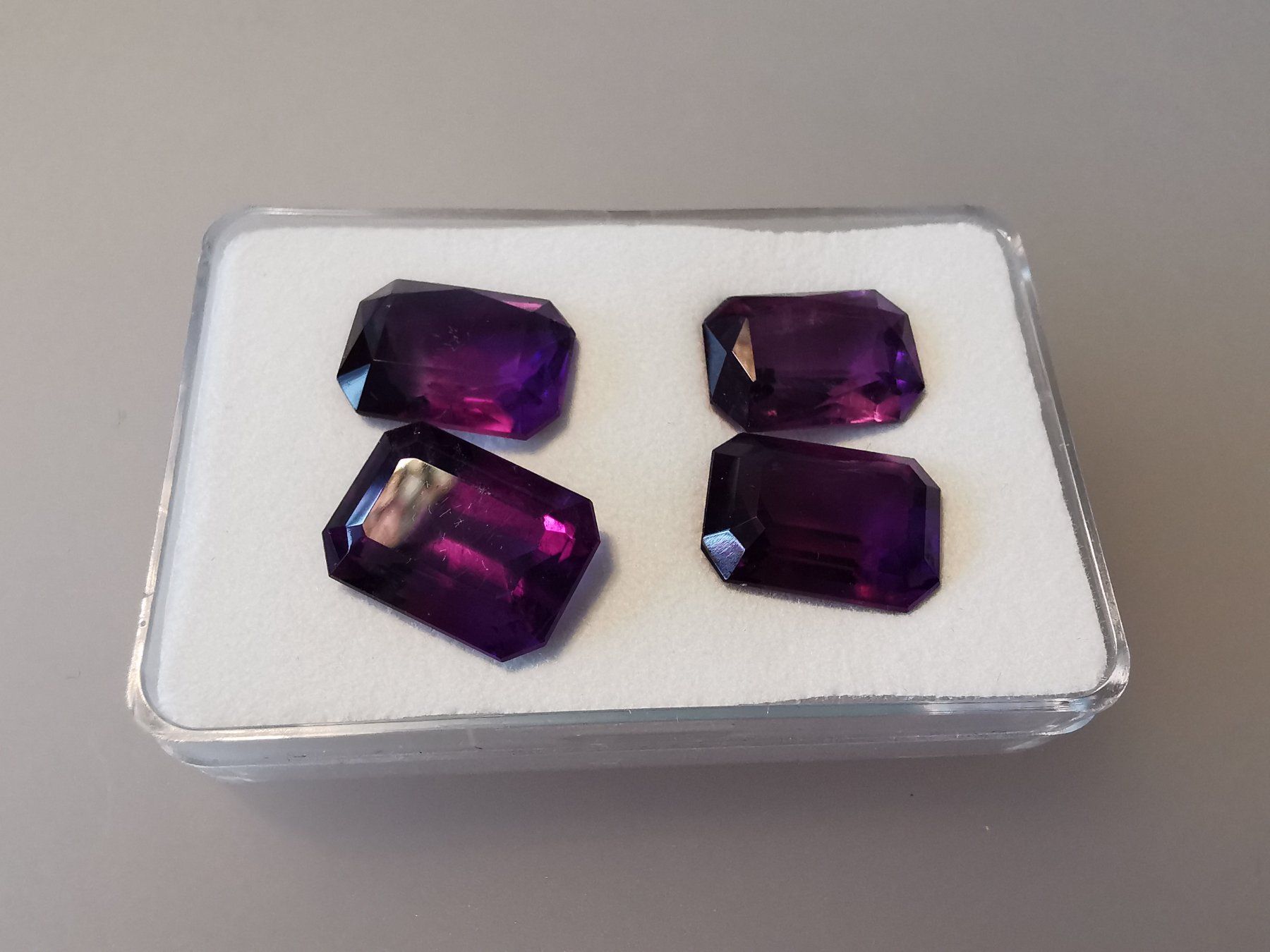 Edelsteine: 1 Stk. von 4 Amethysten facettiert – Neu und originalverpackt aus Dierikon von Buntspecht-10 4