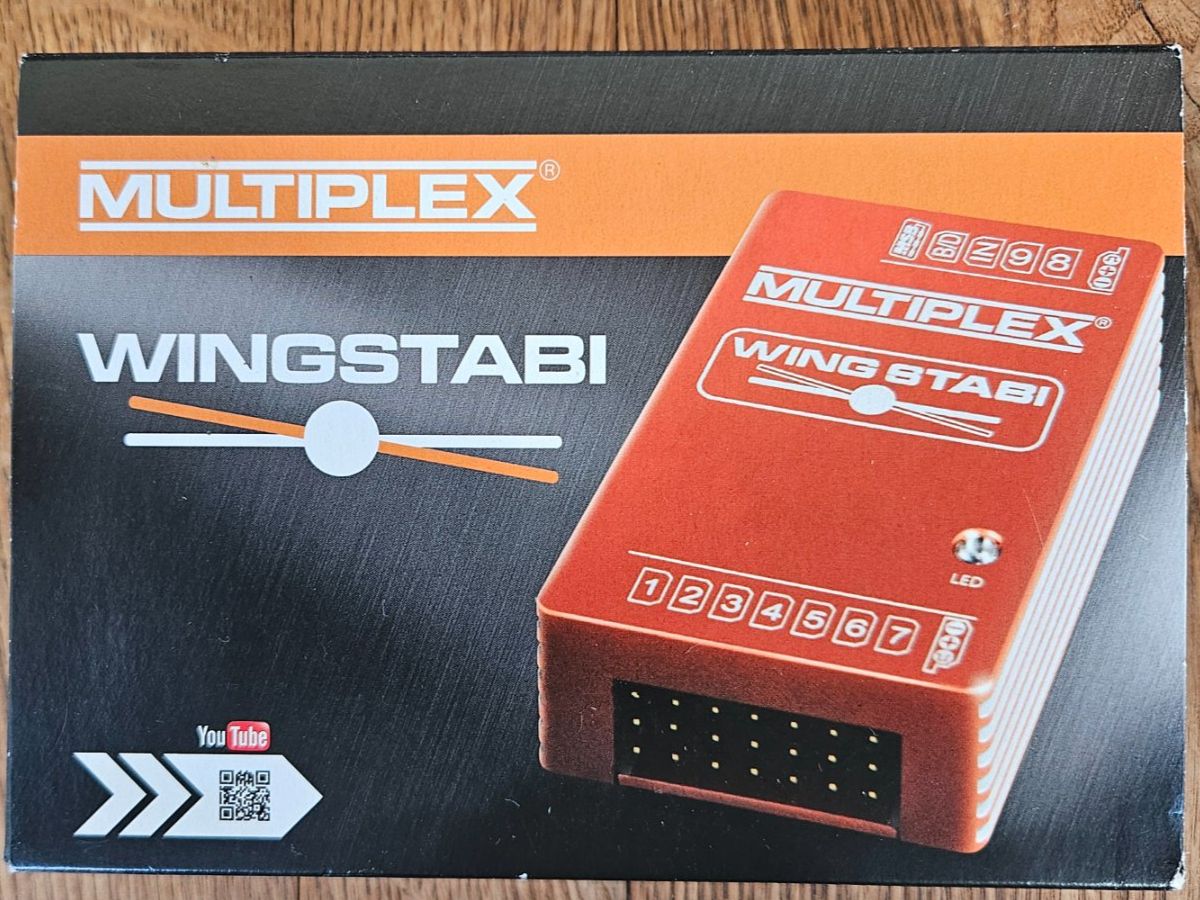 Multiplex Ricevitori: Multiplex Wingstabi – Nuovo e nell'imballaggio originale da Forch venduto da dpg208