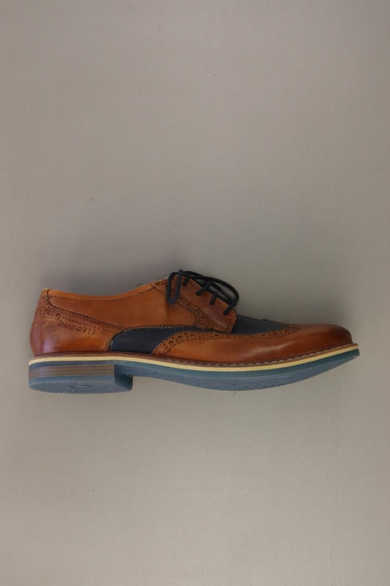 Scarpe da uomo: Bugatti Schuhe Gr. 42 braun aus Leder – Usato da Neustadt an der Waldnaab venduto da SecondLifeFashion