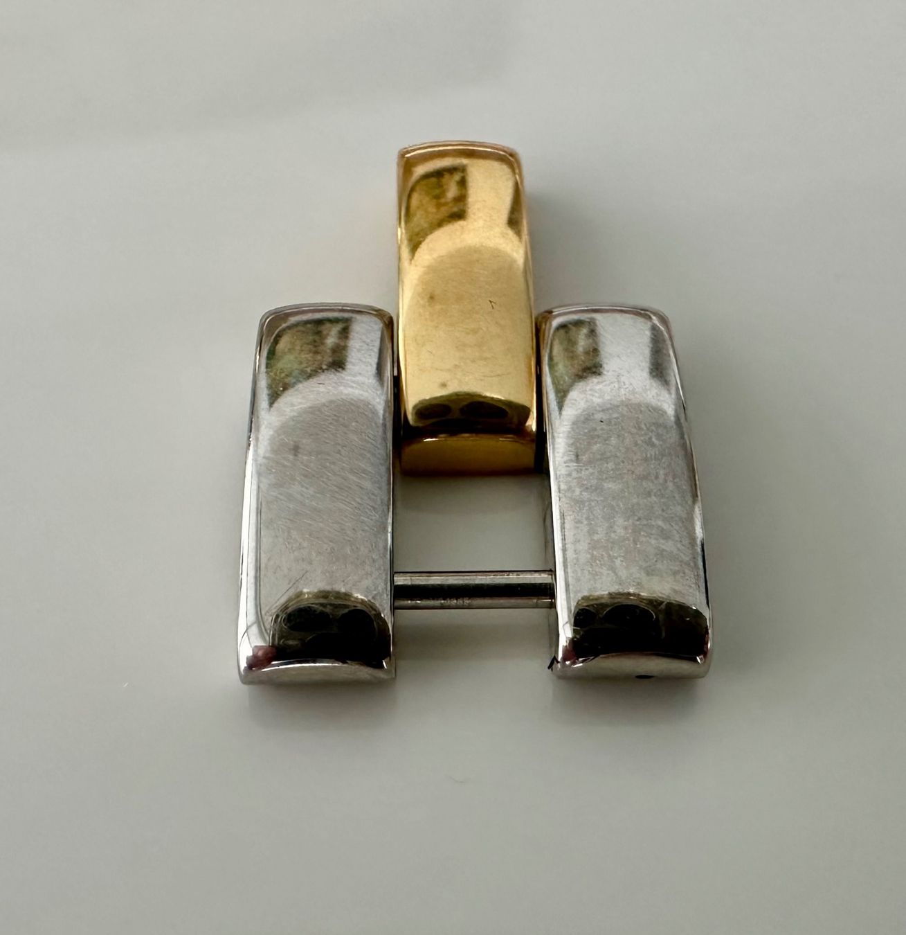 Baume & Mercier Orologi: BAUME & MERCIER LINEA  - MAILLON BICOLORE 14 mm – Nuovo (secondo la descrizione) da Conthey venduto da advisia 3
