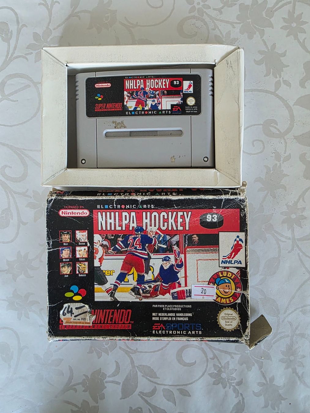 Nintendo Giochi: 3 Super Nintendo STRIKER jeu vidéo PAL version boite notice – Usato da Genève venduto da luc_qhh2 6