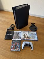 Playstation 5 mit Spielen und Controller guter Zustand
