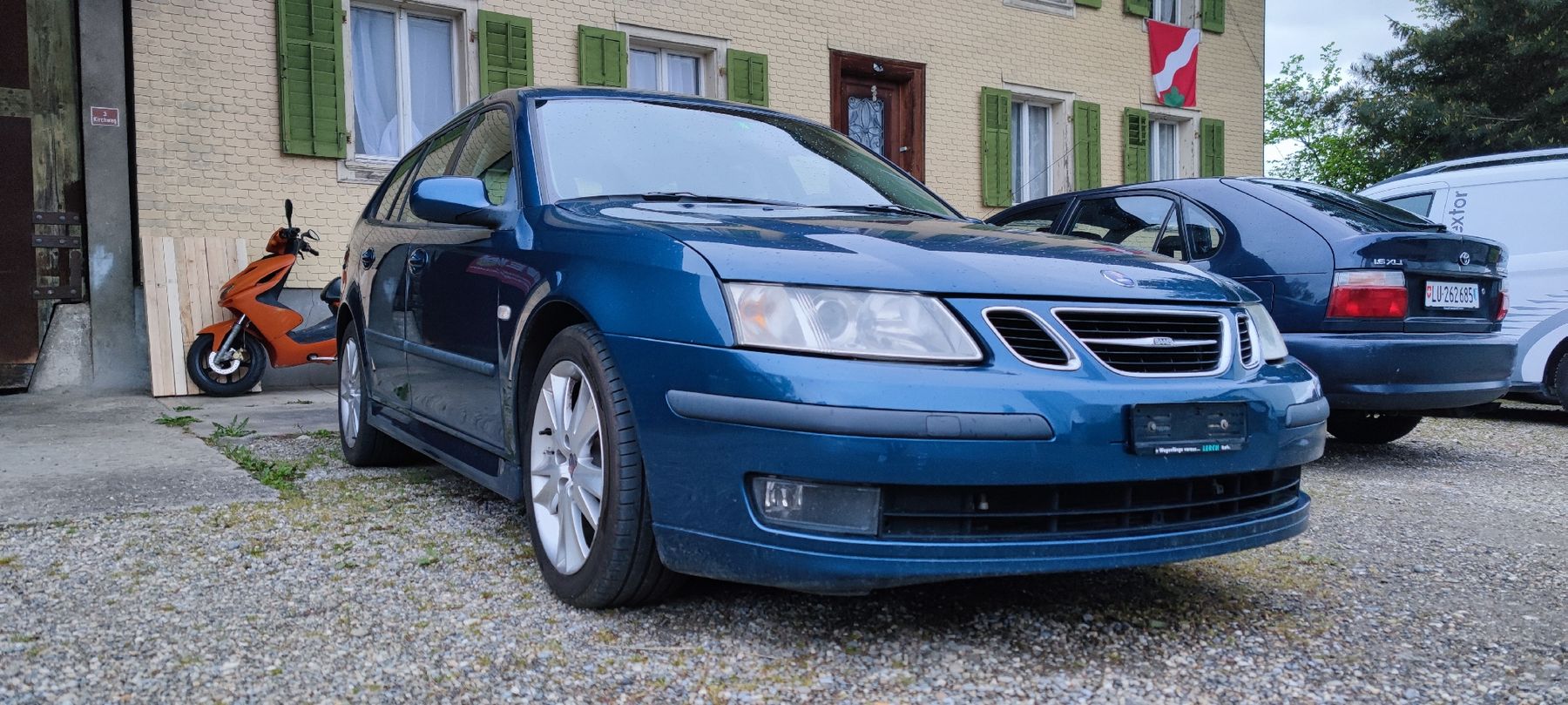 Saab Automobili: SAAB 9-3 2.0t Hirsch Performance (Anniversary) 2007 – Difettoso da Beckenried venduto da Darkness3 1