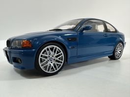 BMW M3 E46 1:18, blau, inkl. OVP, SOLIDO