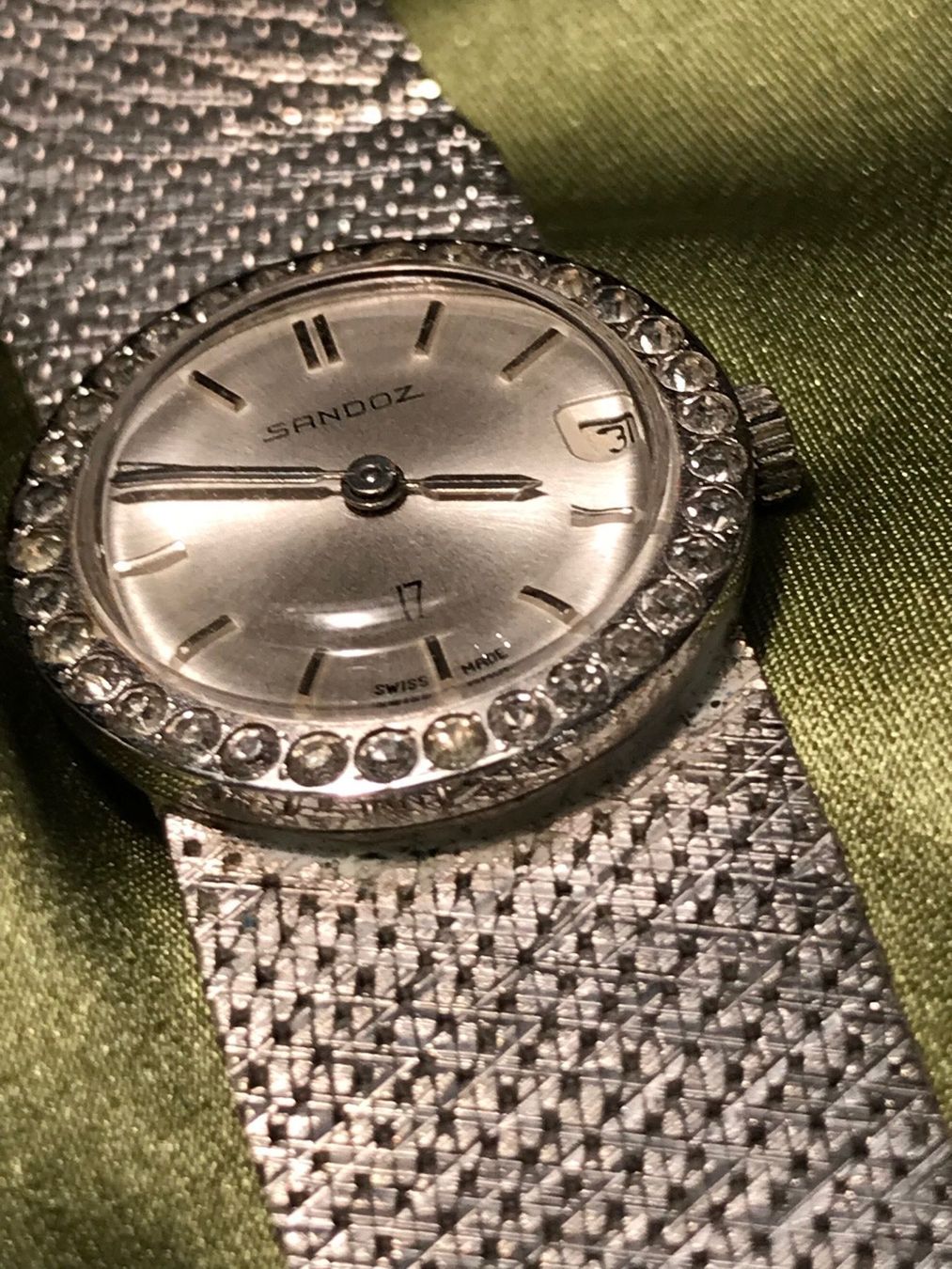 Sandoz Orologi: Sandoz Vintage Damenuhr 1970s – Usato da niederbipp venduto da Esbenz 1