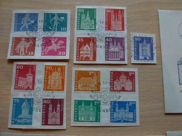 Alle Briefmarken: Lot ++ Motive Postgeschichte 1960 / 1968 – Gebraucht aus Walkringen von Casablanca777 8