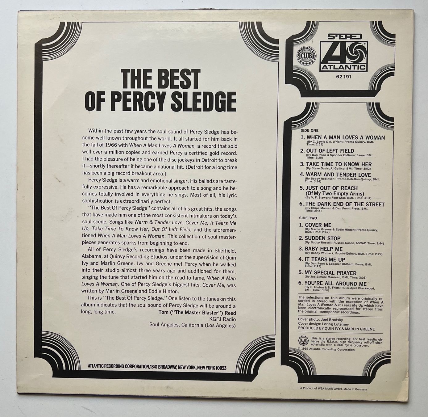 Schallplatten: Percy Sledge / The Best Of – Gebraucht aus Näfels von rottabi 1