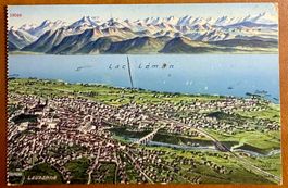 Lausanne - Map ancienne