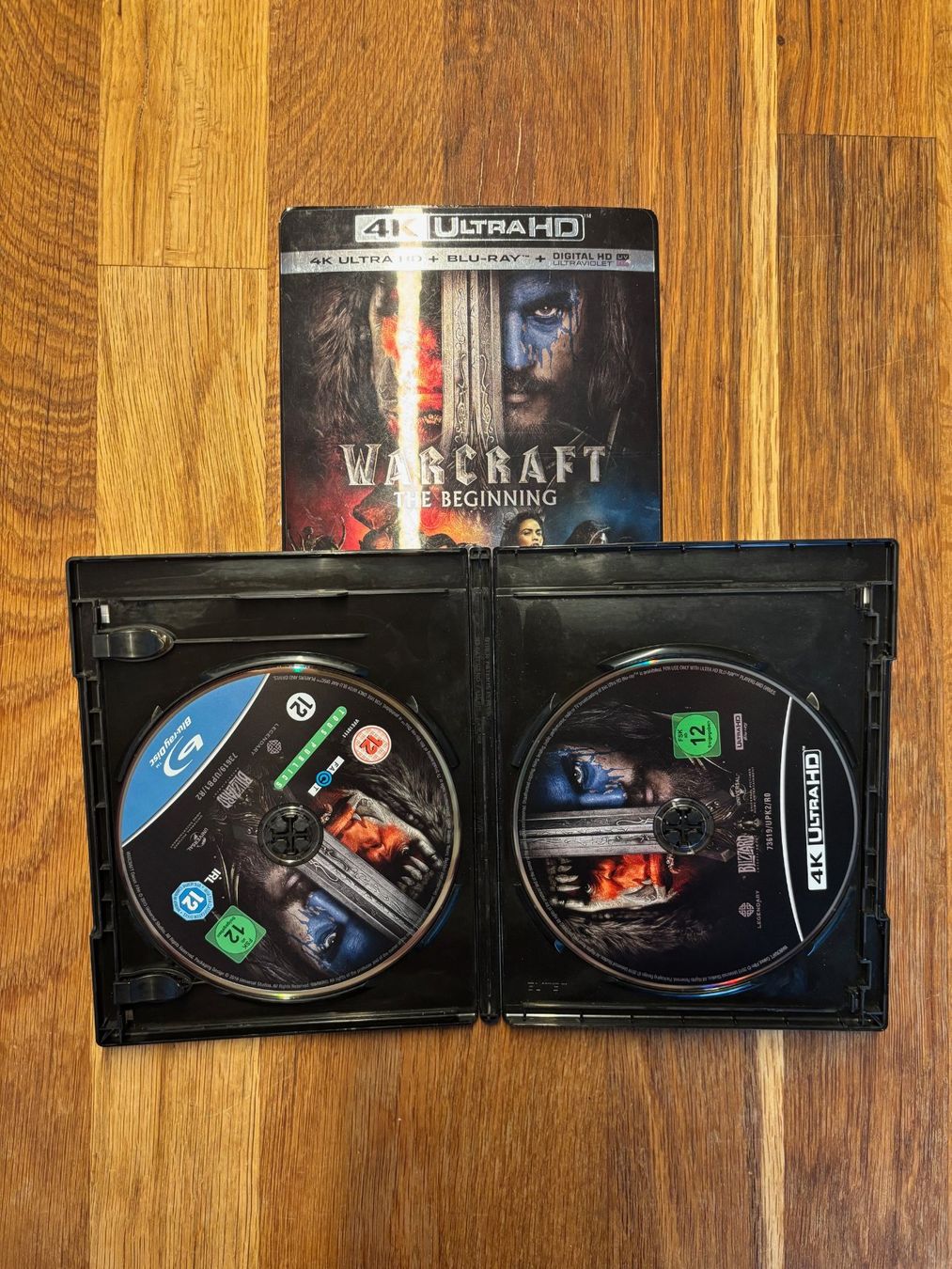 Tutti i DVDs: Warcraft The Beginning 4K Ultra HD + Blu-ray – Usato da Wohlen AG venduto da doelk 3