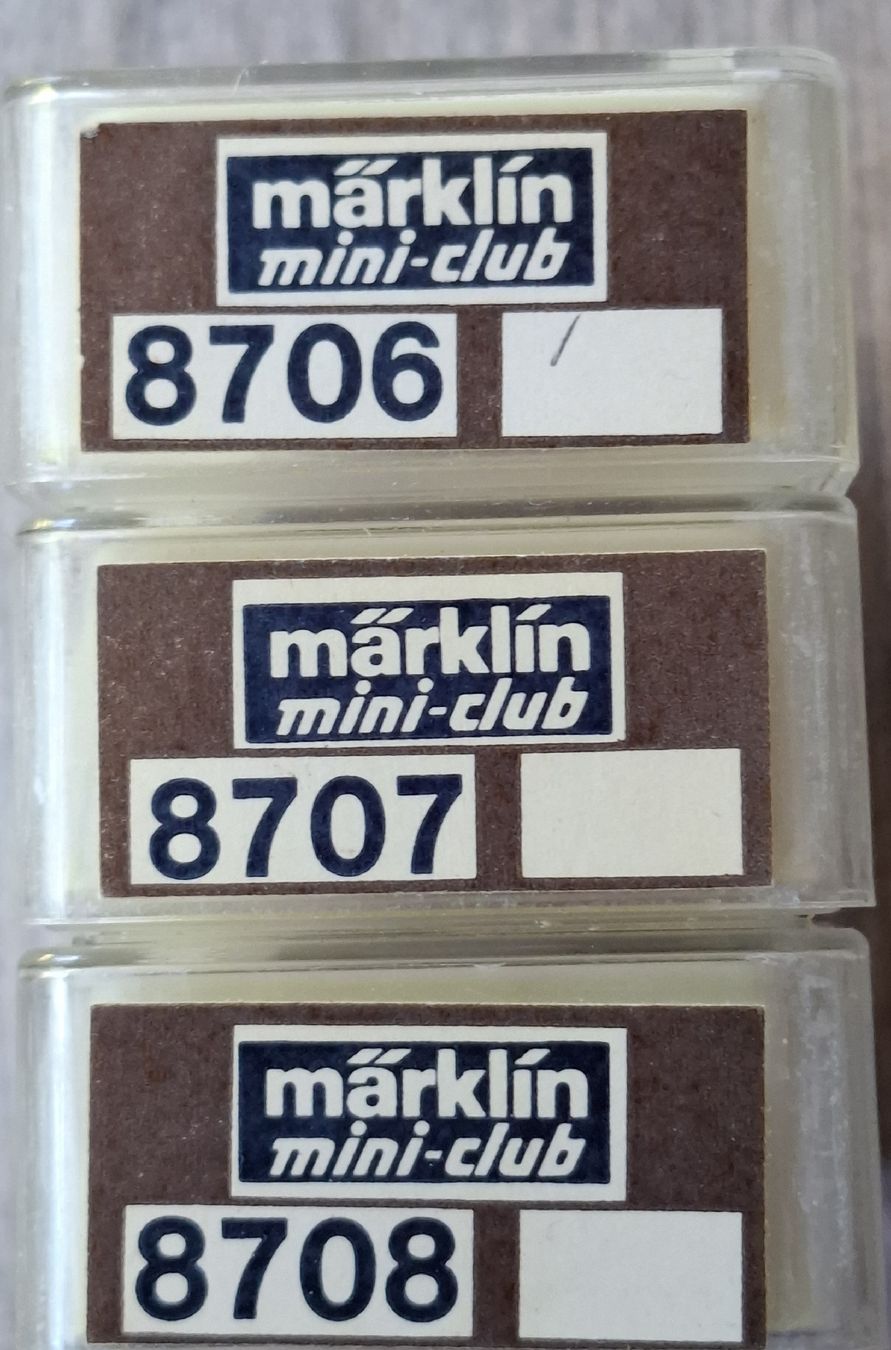 Märklin Modellini di ferrovie: Personenwagen DB Spur Z – Usato da Zollikofen venduto da Onkel_Donald 1