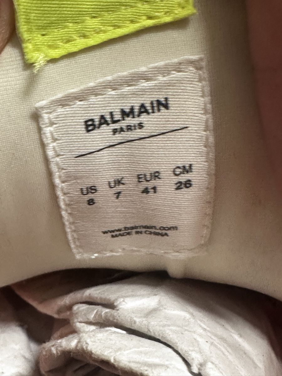 Balmain Scarpe da uomo: Balmain B-Bold en cuir – Nuovo (secondo la descrizione) da Courroux venduto da cat_yts6 4