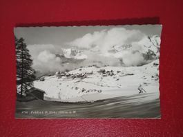 Feldis Graubünden s/w Karte Winter 50er Jahre